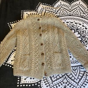 Irish wool sweater